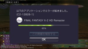 The application listed below has experienced an error (CS-12828-1