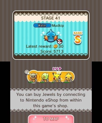 Pokemon Shuffle ranking