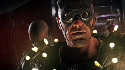 The wasteland is populated by a cast of freaks and weirdos, but they're largely forgettable.