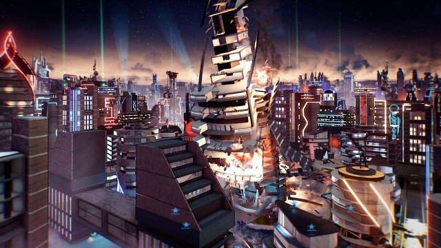 Microsoft will pair Havok with cloud computing to power the destruction in Crackdown 3