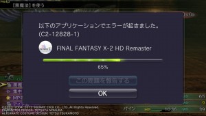 The application listed below has experienced an error (CS-12828-1