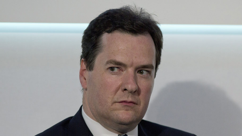 Britain's Chancellor of the Exchequer George Osborne speaks at the Global Investment Conference 2012 in London