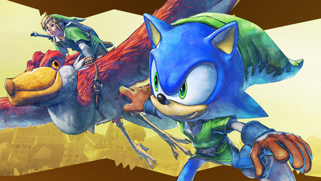 sonic zelda crossover