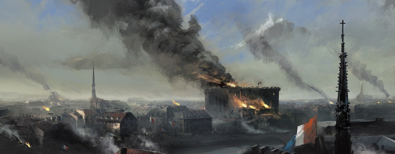 Assassin's Creed Unity promo art.