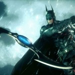 Arkham Knight screenshot of batman throwing batarang