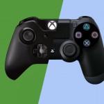 Image of the PS4 and Xbox One controllers