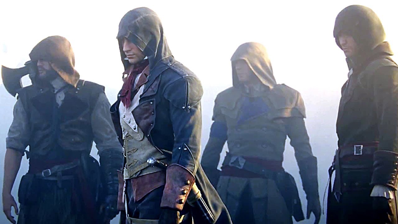 Assassin's Creed Unity promo art.