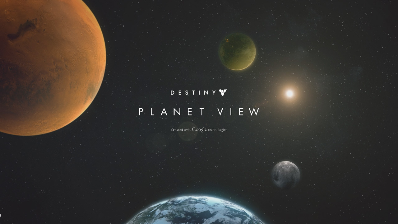 Destiny Planet View