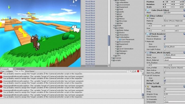 Goats on a Bridge Dev environment