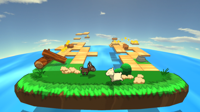 Goats on a Bridge in-development screenshot