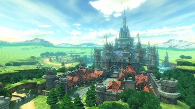 Mario Kart 8 DLC Hyrule Track