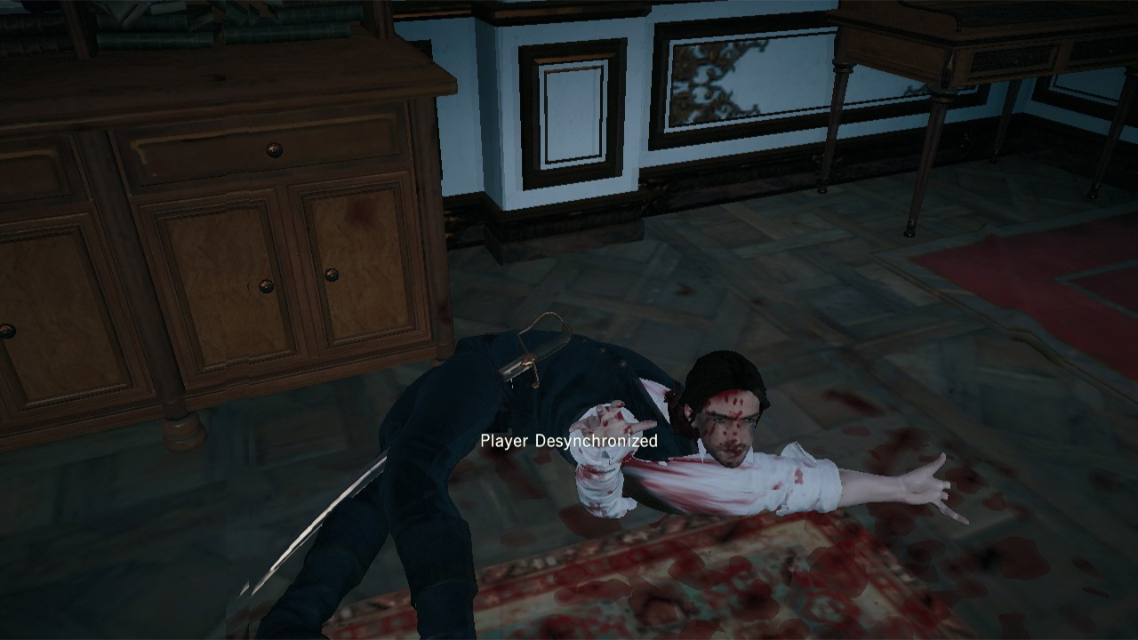 Assassin's Creed Unity bug screenshot.