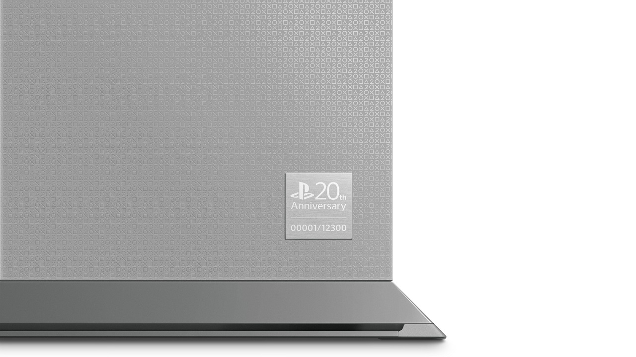PlayStation celebrates its 20th birthday by going grey with new PS4