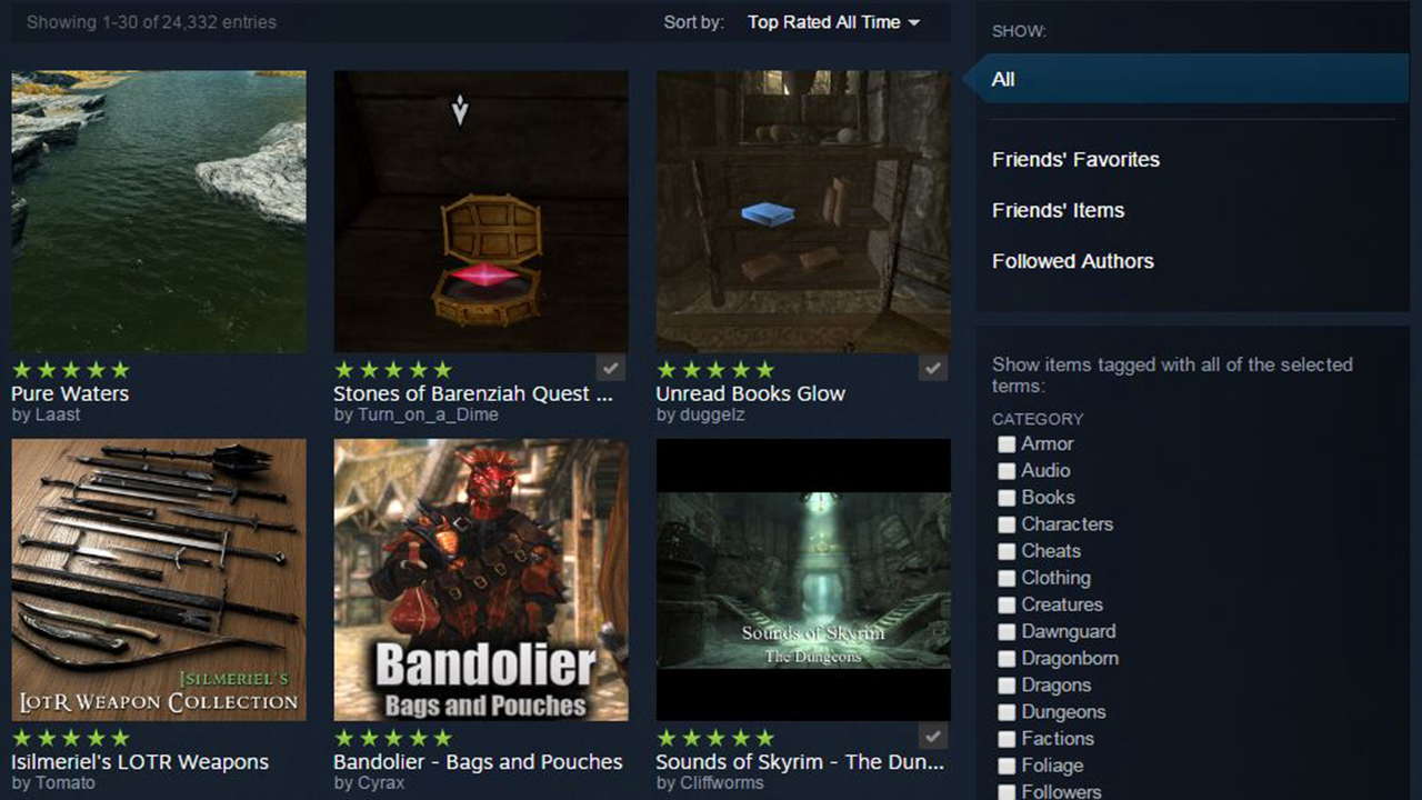 skyrim workshop screenshot
