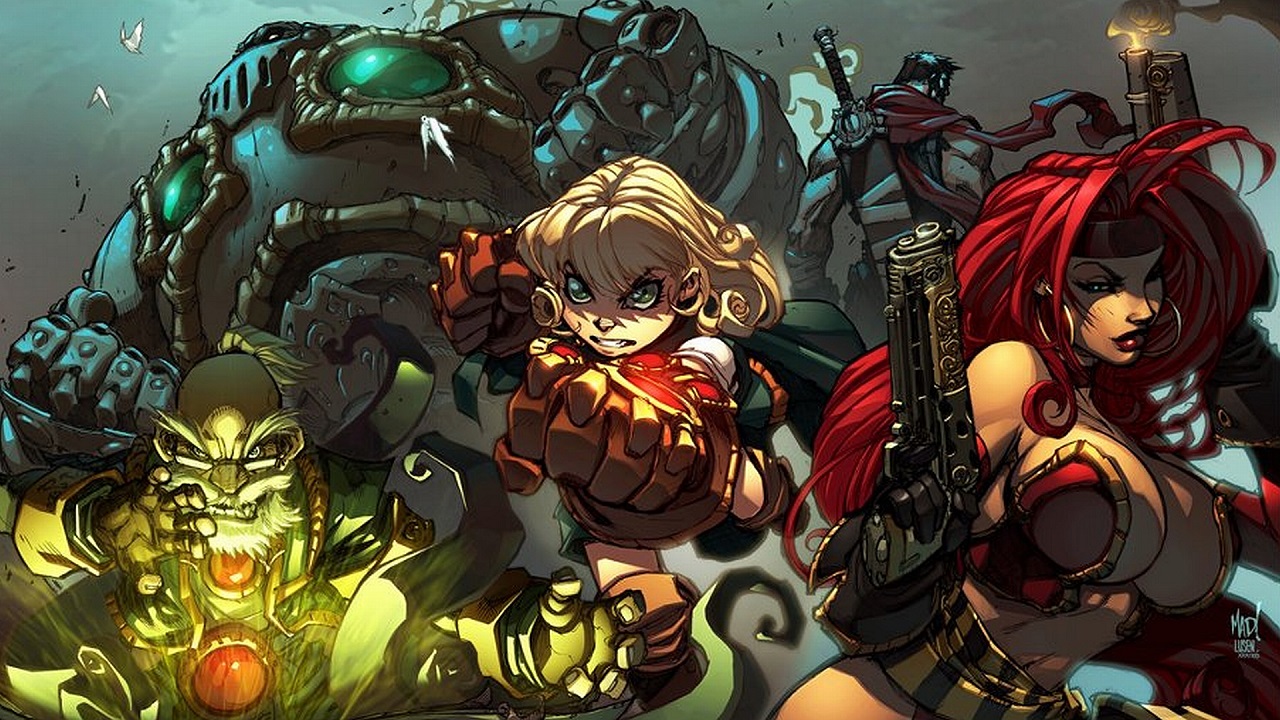 Battle Chasers art