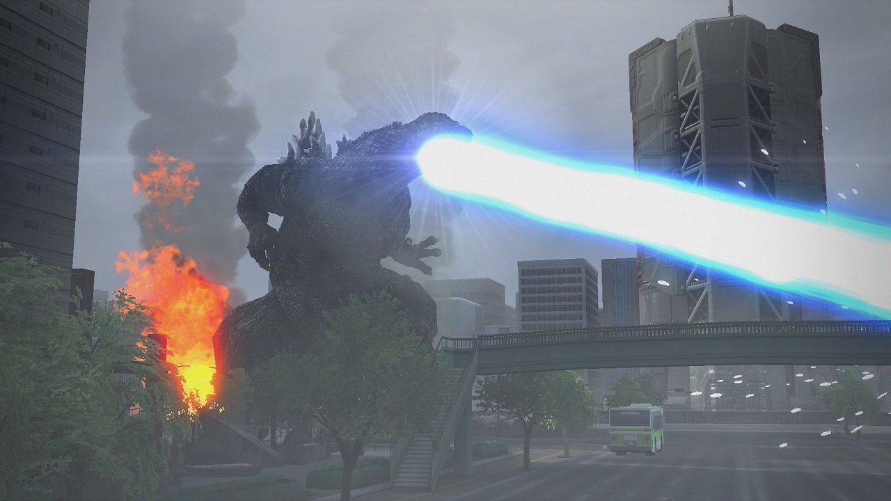 Rarrrr! Bandai Namco shows off new Godzilla screens