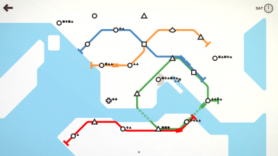 Mini Metro screenshot