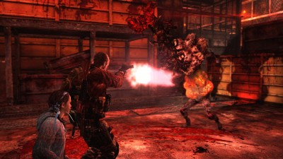 Barry and Natalia Resident Evil Revelations 2