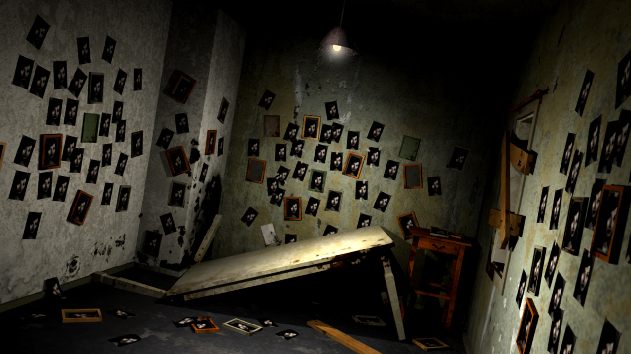 Decay The Mare photograph room. Somebody really likes this lass...