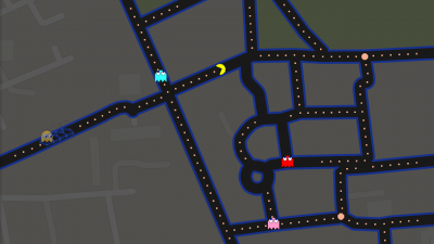 You can now play Pac-Man in Google Maps