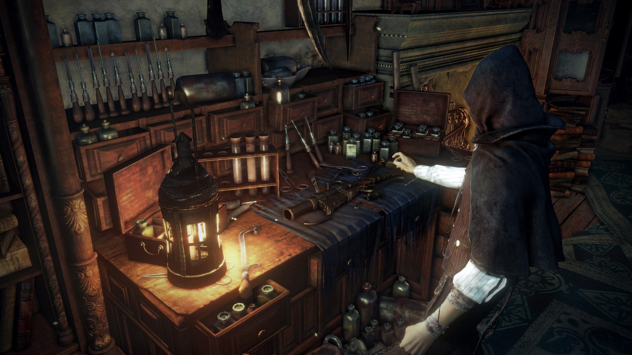 Bloodborne crafting table