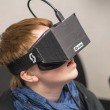 Oculus VR Headset Being worn