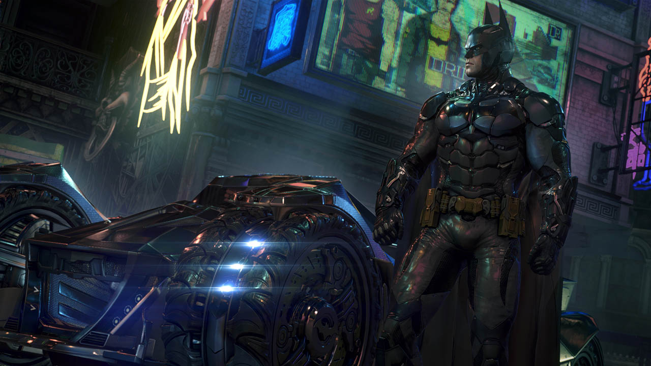 Batman: Arkham Knight batmobile screenshot