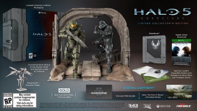 Halo 5 Collector's Edition contents
