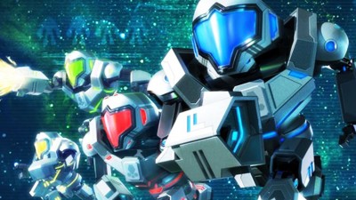 Metroid Prime Federation Force promo art