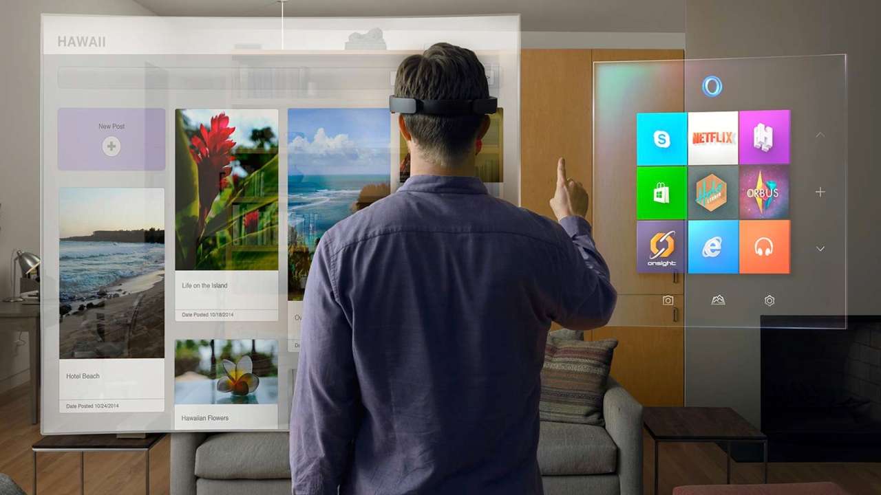 Microsoft Hololens concept