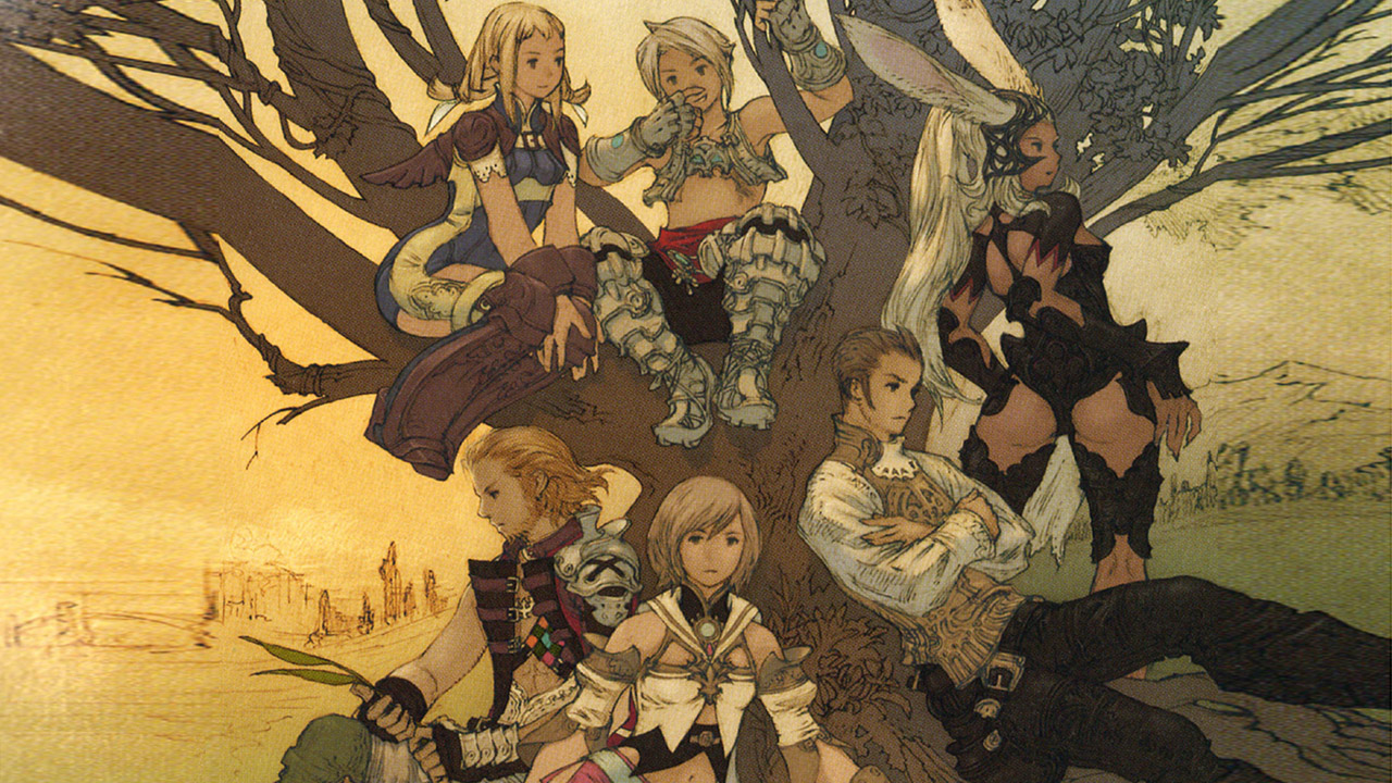 Promo image of characters in Final Fantasy XII