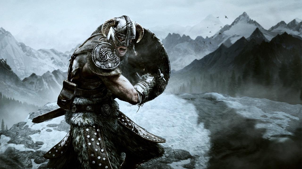 Skyrim promo art