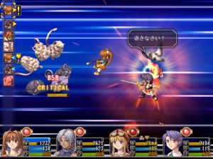 Characters attack in quick succession using the new chain attack mechanic.